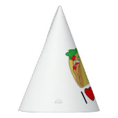 Chapeaux De Fètes J'aime le casquette d'anniversaire de tacos (Gauche)