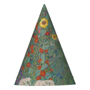Chapeaux De Fètes Jardin de ferme au tournesol floral vintage Klimt