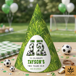 Chapeaux De Fètes J'avais 1 ans maintenant j'ai 2 ans Football – Ann