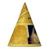 Chapeaux De Fètes Jésus cassant pain matthew 14-13 Or texture (Gauche)