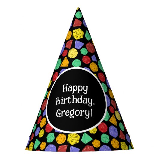 Chapeaux De Fètes Jeu RPG Dice, Conseil, Jeux d'Imaginaire (Devant)