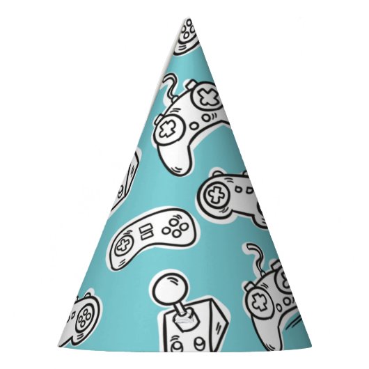 Chapeaux De Fètes Jeu vidéo Casquette d'anniversaire (Gauche)