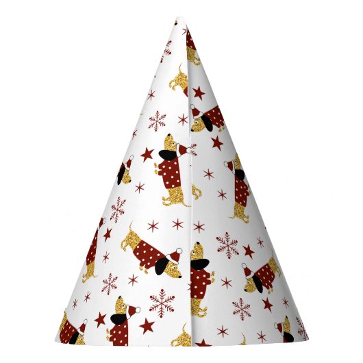 Chapeaux De Fètes Jingle All Dachshund Way (Dos)