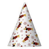 Chapeaux De Fètes Jingle All Dachshund Way (Gauche)