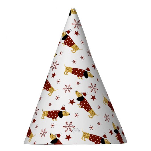 Chapeaux De Fètes Jingle All Dachshund Way (Droite)