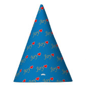 Chapeaux De Fètes Joie Cœurs Rouges (Droite)