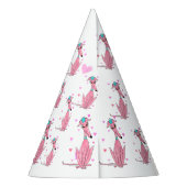 Chapeaux De Fètes Joli En Greyhound Rose (Dos)