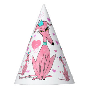 Chapeaux De Fètes Joli En Greyhound Rose