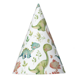 Chapeaux De Fètes Joli jeu de dinosaures anniversaire de enfant