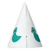 Chapeaux De Fètes Joli oiseau bleu (Dos)