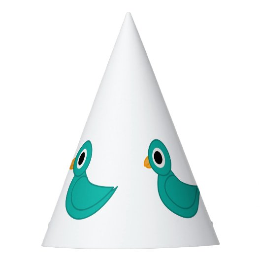 Chapeaux De Fètes Joli oiseau bleu (Devant)