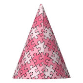 Chapeaux De Fètes Jolie pièce de puzzles roses roses doux (Dos)