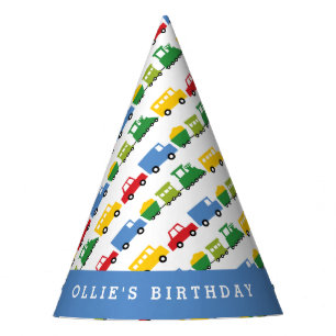 Chapeaux De Fètes Jouets Garçons Voiture Train Bus Camion Transport
