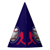 Chapeaux De Fètes Joueur de baseball Ball Jour d'anniversaire (Dos)