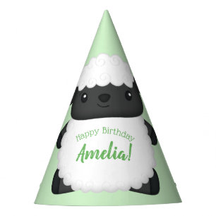 Chapeaux De Fètes Jour d'anniversaire du mouton Vert