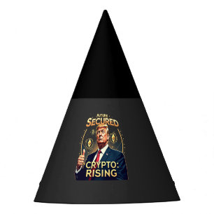 Chapeaux De Fètes Jour d'investiture de Trump, crypto montante, aven