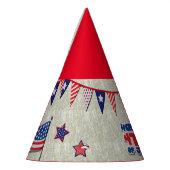 Chapeaux De Fètes Joyeux 4 juillet anniversaire de l'Amérique (Gauche)