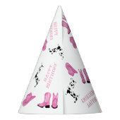 Chapeaux De Fètes Joyeux anniversaire à Cowgirl (Dos)
