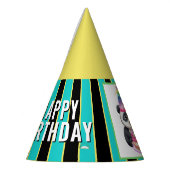 Chapeaux De Fètes Joyeux anniversaire à Cute Panda (Gauche)