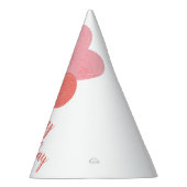 Chapeaux De Fètes Joyeux Anniversaire Ballons Rouges Jaunes Roses Mi (Droite)