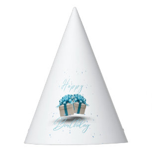 Chapeaux De Fètes Joyeux anniversaire bébé Casquette de la fête bleu
