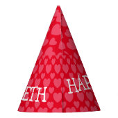 Chapeaux De Fètes JOYEUX ANNIVERSAIRE "Fée du coeur"© Customisé (Dos)