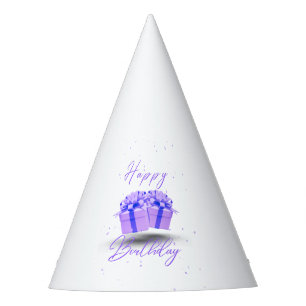 Chapeaux De Fètes Joyeux anniversaire Pretty Purple Casquette