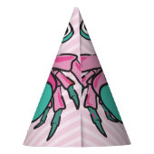 Chapeaux De Fètes Joyeux anniversaire Purplee Mermaid Casquette d'an (Dos)