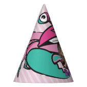 Chapeaux De Fètes Joyeux anniversaire Purplee Mermaid Casquette d'an (Gauche)