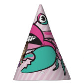 Chapeaux De Fètes Joyeux anniversaire Purplee Mermaid Casquette d'an (Droite)