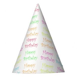 Chapeaux De Fètes Joyeux Casquette de fête d'anniversaire