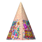 Chapeaux De Fètes Joyeux casquette de fête du gâteau d'anniversaire (Dos)