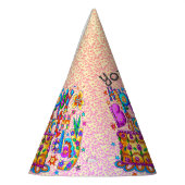 Chapeaux De Fètes Joyeux casquette de fête du gâteau d'anniversaire (Gauche)