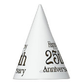 Chapeaux De Fètes Joyeux Casquette du Parti du 25e anniversaire (Droite)