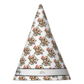 Chapeaux De Fètes Joyeux Chat Avec Crème De Glace (Droite)