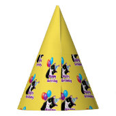 Chapeaux De Fètes Joyeux Chat d'anniversaire (Dos)