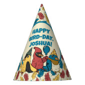 Chapeaux De Fètes Joyeux Jour des Oiseaux Cartoon Oiseaux à thème An (Devant)