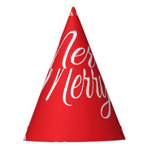 Chapeaux De Fètes Joyeux Noël ajoutez nom texte cadeau personnalisé