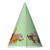 Chapeaux De Fètes Jungle Thème Enfant Fête Casquette (Dos)