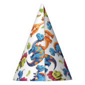 Chapeaux De Fètes Jurassic Dinosaur Thème Anniversaire (Dos)