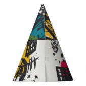 Chapeaux De Fètes Kandinsky Small Worlds V Classic Abstrait (Dos)