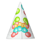 Chapeaux De Fètes Kawaii Hamster gris mou (Dos)