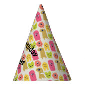 Chapeaux De Fètes Kawaii Monster Casquette de fête d'anniversaire (Droite)