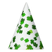 Chapeaux De Fètes Kelly green "Shamrocks en train de tomber" (Gauche)