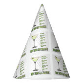 Chapeaux De Fètes Key Lime Pie Martini Cocktail Recette Art (Gauche)