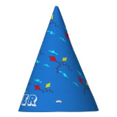 Chapeaux De Fètes Kite Blue Sky Cloud Nom du Motif Anniversaire (Droite)