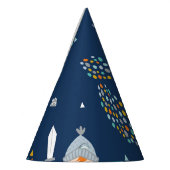 Chapeaux De Fètes Knight Dragon Castle Motif enfant (Gauche)