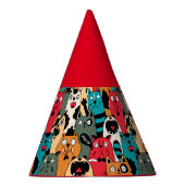 Chapeaux De Fètes La foule des chats (Droite)