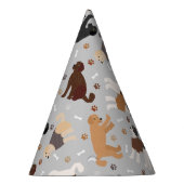 Chapeaux De Fètes Labradoodle / Goldendoodle Bones and Paws Party Ha (Droite)