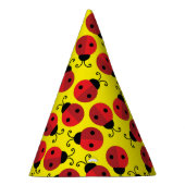 Chapeaux De Fètes Lady Bug Cute Kid's Ladybug Birthday Party (Droite)